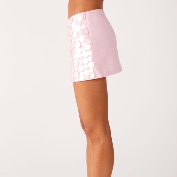 Peppermayo Movie Star Mini Skirt - Pink - Picture 5 of 7